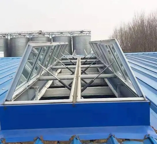 武威市圆拱型通风天窗圆拱侧开式天窗 - 方案